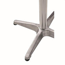 TAVOLO ALLUMINIO TONDO TUBO 58MM 60XH70CM
