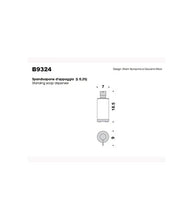 Colombo Design B93240CRCNO Porta Sapone Serie Nordic, Cromo