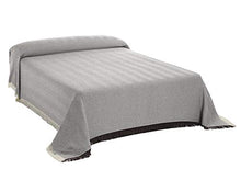 Martina Home - Telo Multiuso 180 x 260 cm Naturale e Marrone, tela