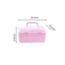 TOMYEER Medicine Cabinet Storage Medicine Box Scatola di Plastica Medicina Contenitore Medicina Armadietti Pillola M