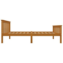 SKM Giroletto con 2 Cassetti Marrone Miele Legno di Pino 100x200 cm (27.9kg)