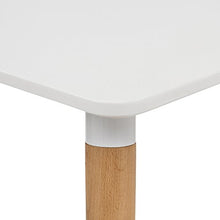 Cribel Tex Tavolo, Legno in Rovere, Legno Laccato, Bianco