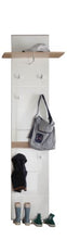 trendteam smart living Mobili, Legno, Bianco, 60 x 195 x 25 cm