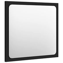 vidaXL Set Mobili da Bagno 2 pz Nero in Truciolato