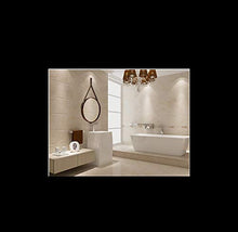 WM Hotel Specchio Decorativo Specchio Bagno Specchio Rotondo Parete Specchio Bagno Specchio Specchio Trucco Cuoio Pu Mirror-11.5