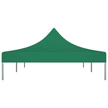 vidaXL Tetto per Tendone per Feste 6x3 m Verde 270 g/m²