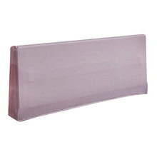 PETSOLA Copri Testiera Testiera Letto in Poliestere Elasticizzato Lunghezza 35-47 - Viola Chiaro, 180 cm