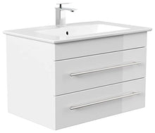 Mobile bagno con lavabo Villeroy & Boch Venticello 80cm bianco lucido