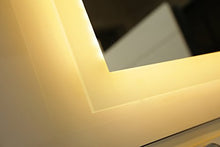 Dr. Fleischmann Specchio del Bagno con Illuminazione LED GS084N Bianco Caldo IP44 (100 x 70 cm)