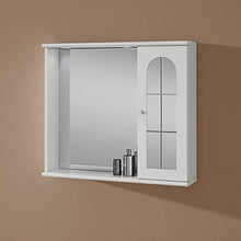 Kiamami Valentina SPECCHIO DA BAGNO CONTENITORE CON PENSILE DESTRO | MARY