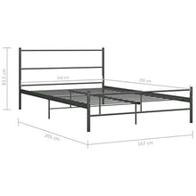 SKM Giroletto Grigio in Metallo 160x200 cm (19.1kg) Grigio-6495