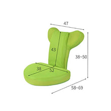 Diaod Pieghevole Beanbag Sedia con Schienale, Regolabile Lounger Divano Imbottito, Facile da Pulire
