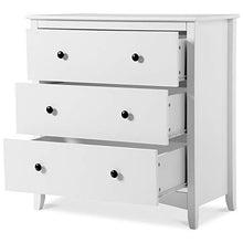 Belupai - Cassettiera con 3 cassetti, colore: Bianco