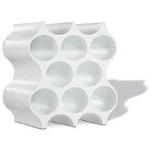 koziol Portabottiglie modulare bianco, vetro