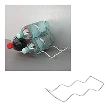 Metaltex Portabottiglie impilabile 6pz, Bianco, 14x31x3 cm