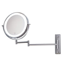 SPECCHIO INGRANDITORE CON LUCE LED A BATTERIE