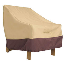 PICTURESQUE Oxford - Copripoltrona da giardino, impermeabile, resistente agli strappi, colore: cammello M