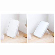 Dormitorio portatile pieghevole della casa dello specchio di vanità con il cosmetico desktop diritto