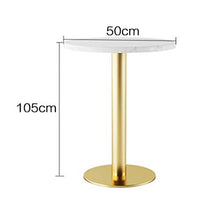N/Z Daily Equipment Stool Dining Table Set 3 Piece Barstools Fashion Elegant Breakfast Bistro Pub Table with 2 Chairs for Kitchen And Restaurant Set of 3