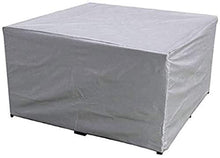 HUACHENG Coperture per mobili da Giardino per Patio Esterno   Coperture per sedie Impermeabili da Pioggia e Neve per Sedia Imbottita Copertura Antipolvere-Argento, 330X220X70cm