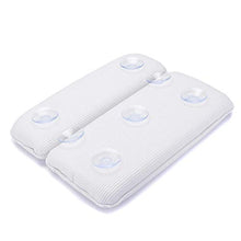 CHEJHUA Mesh Vasca Idromassaggio Cuscino con 7 Ventose Posteriore del Collo Supporto Home Vasca idromassaggio .Cuscini