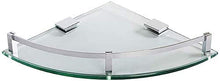 Zixin Bagno Bagno Scaffale Box Doccia Organizzatore a Parete Pianta Temperato Angolo Triangle Shelf Drilling Installazione (Dimensione: 23.5x23.5cm)