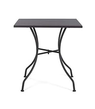 BIZZOTTO Tavolo Kelsie Antracite 70X70