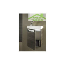 Kit Mobile & lavabo RIHO LUCCA SET 5 in legno lamellato, 40 x 22 H, 57,5 cm