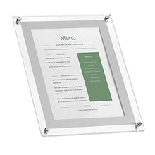 LACOR Porta Menu A4 Plastica