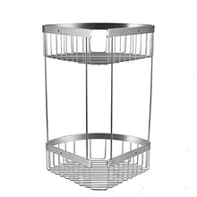 Tarente Multipurpose Doppio Strati di stoccaggio Angolo scaffale for scaffale Organizzatore da Bagno