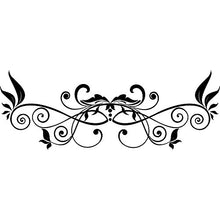 T-MK360 - Adesivi per testiera del letto, 50 x 140 cm, colore: Nero