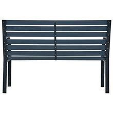 VidaXL - Panca da giardino, 120 cm, colore: Grigio legno