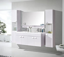 Simba Srl Mobile Bagno ARREDO Bagno Completo 120 CM LAVABO 2 RUBINETTI MOD. White Elegance Nuovo IMBALLATO!