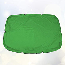 Hemoton Top Altalena Copertura Swing All'aperto Baldacchino di Ricambio Portico Coperchio Superiore per Patio Yard M Verde