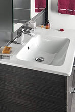 Lavabo con ripiano destro, lavabo da incasso 80 x 50 cm, extra Glaze