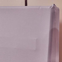 PETSOLA Copri Testiera Testiera Letto in Poliestere Elasticizzato Lunghezza 35-47 - Viola Chiaro, 180 cm