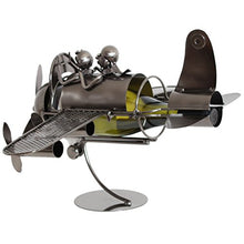 BRUBAKER Portabottiglie da vino regalo - aeromobile