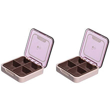 Custodia per pillole, organizer per pillole, portapillole, dispenser per pillole, visibile e trasparente, custodia per pillole extra large