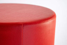 Pouf rosso Ø 34 x 44 cm