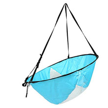 Vbest life 108 cm Foldable Kayak Downwind Kayak Sail with Transparent Window And Storage Bag(Blu)
