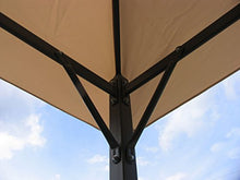 GRASEKAMP Qualität seit 1972 48281 - Gazebo da giardino Nizza, 3 x 4 m, colore: Beige