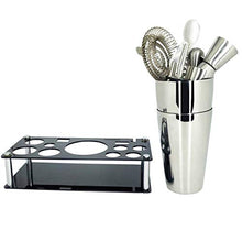Wenzhihua Set di Miscelazione per Cocktail 750 / 600ml Boston Boston Cocktail Shaker Set in Acciaio Inox Cocktail Reading Set con Supporto per VinoStrumento A Barre