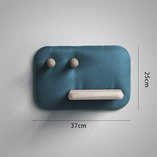 Floatable murali bagagli telaio, Scaffale Nordic Style panno morbido sofà solido separatore di legno Piastra bagagli Rack Hanger, e formati, e, 37X25CM WTZ012