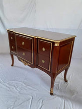 Louises Barock Rokoko - Cassettiera in stile antico, colore: Noce