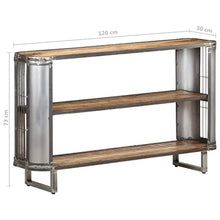 vidaXL Credenza 120x30x73 cm in Legno Massello di Mango