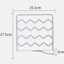 WXX 2 PCS Armadio Armadio Storage Box Separato Consiglio Shelf (Grigio) (Color : White)
