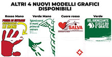 Ravi Idea Espositore da Terra con Gel Igienizzante Mani (Blu)