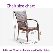 HLZY Tavolo in Vimini in Rattan mobili in Patio e Set s Mobili da Giardino in Rattan mobili da Giardino Set Rattan Giardino mobili Set Divano Angolo tavolino da caffè Patio