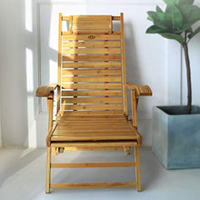 Moolo Zero Sdraio Lettino Prendisole, bambù con Pedana Reclinabile Reclinabile Lettino Prendisole Giardino Esterno Sedia A Sdraio Sedia gravità (Size : Bamboo 4.5cm)