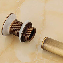 Spina per lavabo in Ottone con Scarico in Ottone Robusto e di Alta qualità SWD 002 2